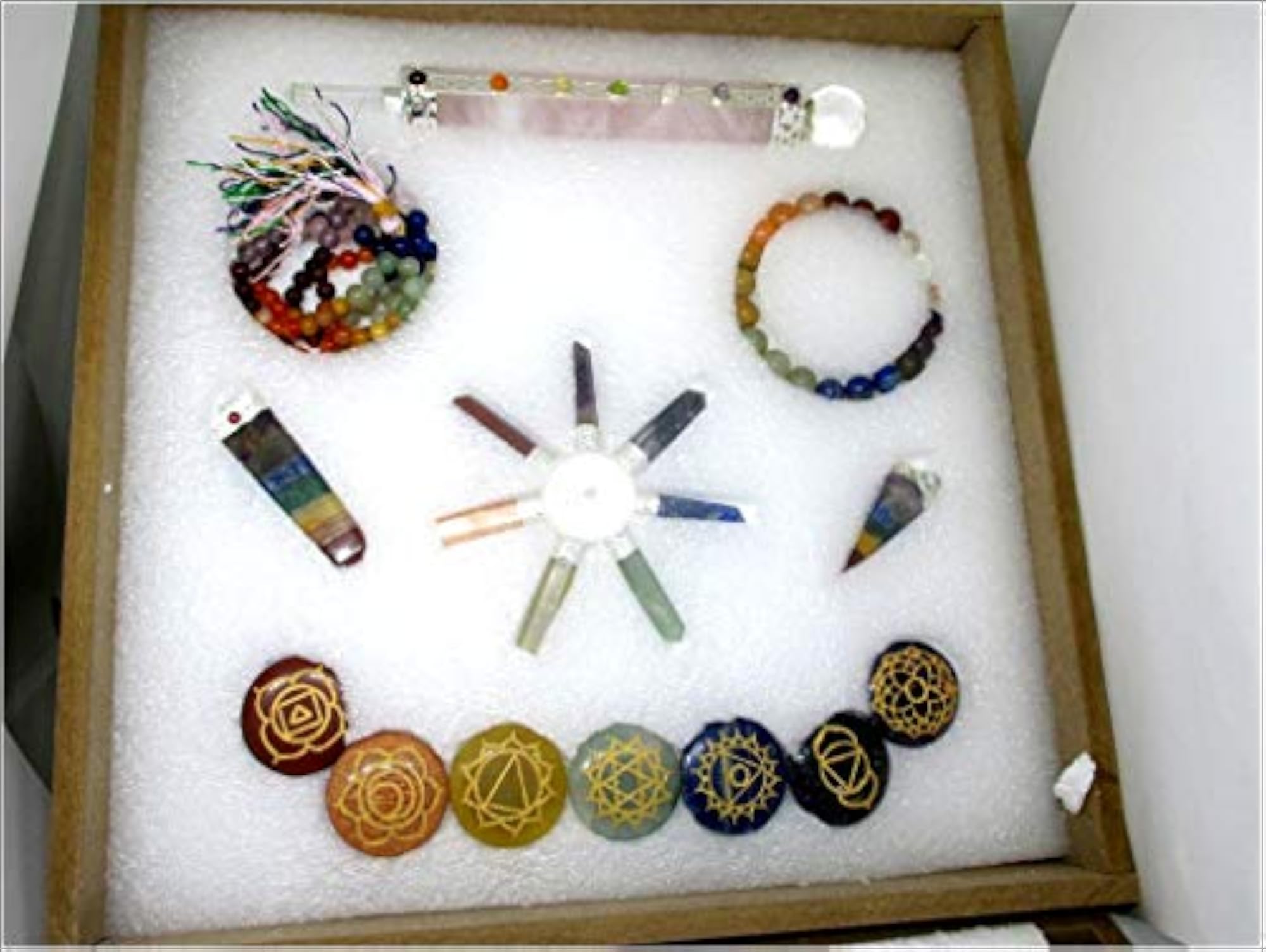 Chakra Healing Kit with Reiki Stones
