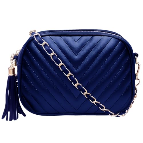 La mejor selección de Bolsas para Dama en Monterrey los 5 más buscados. 49 Bolsa Crossbody Mujer, Bolso de hombro para mujer, Alta Capacidad Bolsa Bandolera para Mujer,Bolso de Hombro Múltiples Maneras de Llevar para Dama (Azul002)
