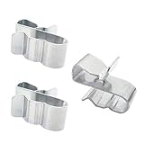 50 Pack 20mm Total Length Stainless Steel SunRunner Cable Clips Frame Wire Clips