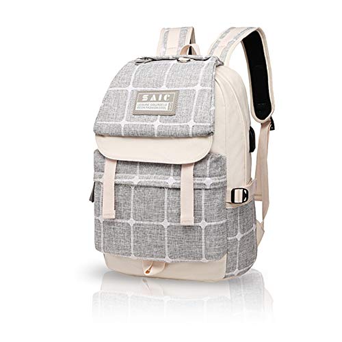 【Grande Capacità】Dimensioni: 30x17x42 cm (lunghezza x larghezza x altezza). Peso: 0,8 kg. Il grande zaino può contenere libri, taccuini, tablet, ombrelli pieghevoli, vestiti, bicchieri d'acqua, ecc.; Con una tasca principale; un ampio scomparto e 2 tasche applicate all'interno; 2 tasche laterali; 1 tasca antifurto sul retro; 2 tasche frontali flessibili e pratiche. Suddivisione a più scomparti, lo zaino FANDARE ti aiuta a riporre facilmente gli oggetti.