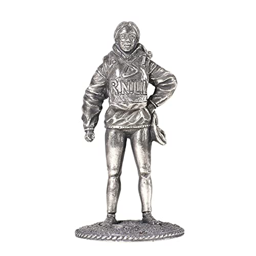 Lifeboat Collectables RNLI Model Pewter Figures - Lifeboat Model Crew Collectable Figurine : RNLI First Female Crew 1969