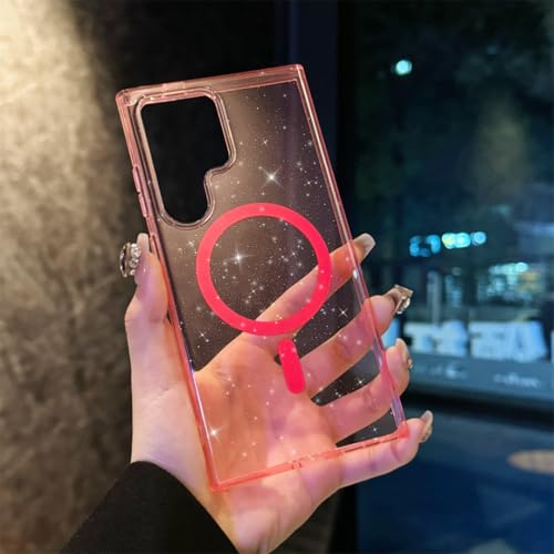Coque acrylique Samsung S23 Ultra anti-jaunissement paillettes