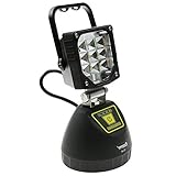 グッド・グッズ 9W LED 充電式 投光器 IP65 防水 スマホ充電可能 ハンディライト 駐車場 野球 サッカー ガレージ 倉庫 BBQ 野外 屋外作業 工事用 夜釣り キャンプ 防災グッズ 防災用品 台風 地震 停電対策 停電 避難対策 防災 YC-9T