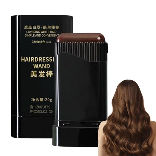 Cobertura Para Canas - Barra Temporal para Cubrir Canas - Peine Tinte Rápido Natural Resistente al Sudor de Larga Duración para Calvicie y Entradas