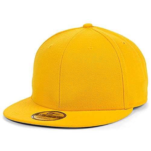 Image of New Era Blank Custom 9FIFTY Adjustable Snapback Cap Yellow