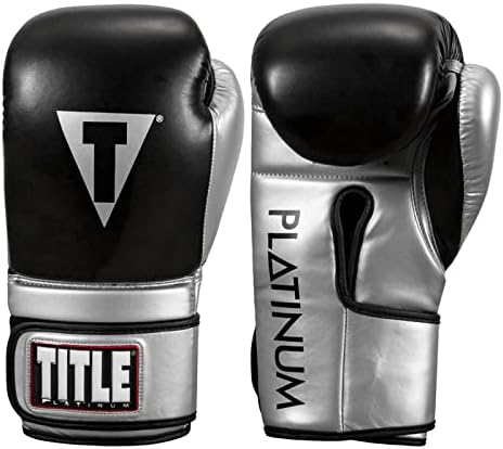 Title Platinum Prolific Training Gloves - Boxing Gloves, Boxing Training Gloves, MMA Gloves, Oz Training Gloves, Kickboxing Gloves, Punching Bag Gloves, Sparring Gloves