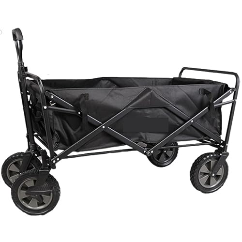 Carro, plegable, para comestibles, jardín, carrito, compras, exteriores, camping, tracción, camión con 4 ruedas, jardín, utilidad