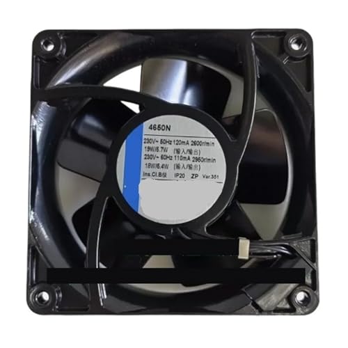 Ventilateur axial 4650N compact extracteur air industriel pour boîtier informatique