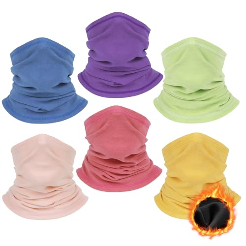 Image of Winter Neck Warmer for Men Women: Neck Gaiter Face Ski Mask Windproof Face Cover Fleece Balaclava Scarf Cold Weather