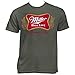 Produktbild Miller High Life Logo Vintage Garment Wash T-Shirt - Grün - X-Groß