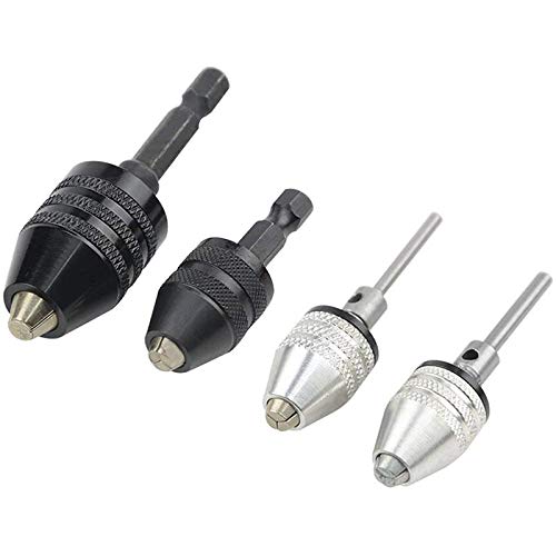 Drill Set bit 4PCS Drill Chuck Quick Change Adapter Drill Chuck Screwdriver Adapter Electric Drill Conversion Chuck Set Drill Collet Adapter