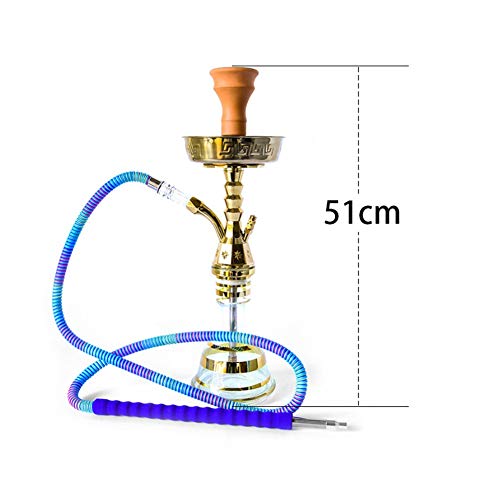 Rteanb Arabische Hukahnlegierung Single Pipe Huka Tragbare Gürteltasche Reisen Shisha Für Bessere Shisha-Hukahn… – Bild 7