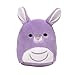 Squishville Mystery Mini-Squishmallows Plush - Wildlife Squad - Six 2-Inch Characters - Includes Michaela and Kiki Plus Four Mystery Figures - Irresistibly Soft, Colorful Plush