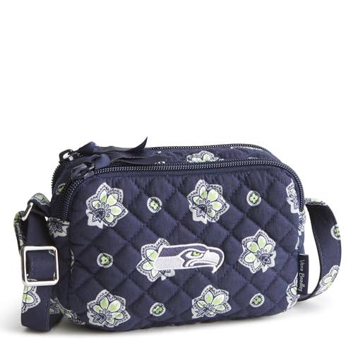Image of Vera Bradley womens Cotton Small Stadium Crossbody Bag