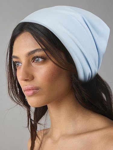 Image of Tobeffect 7'' Wide Headbands for Women, Extra Large Turban Headband Boho Hairband Thick Cloth Fabric Head Bands Hair Accessories, 6 Pack