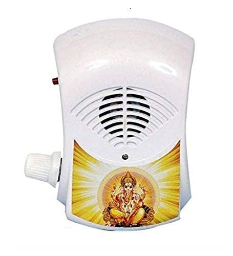 Jnkb Electric Hindu Religious Continuous Mantra Chanting 35 in 1 Spiritual Devotional Bell Just Plug & Play Multicolour
