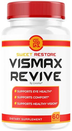 Vismax Revive - Official VisMax Revive Support Eye Health & Vision Natural Premium Advanced Formula, VisMaxRevive Supplement Pills Multivitamin for Overall Wellness, 60 Capsules for 1 Month