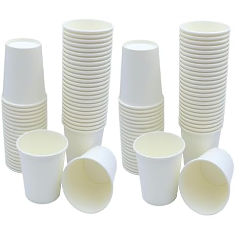 Sunrise Packaging 100 Biodegradable Paper Cups Cover