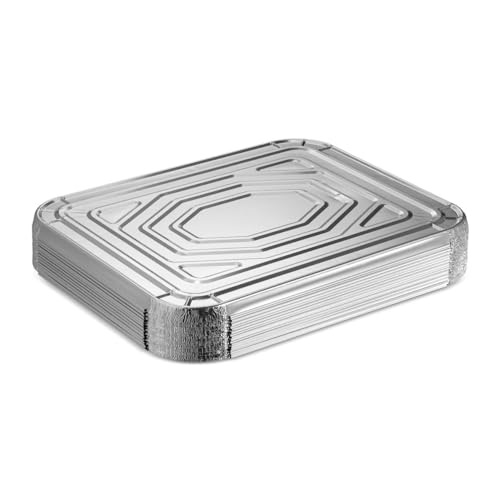 image for Munfix 25 Pack Aluminum Pans Disposable 9x13 Baking Pan Chafing Trays 