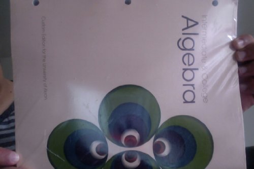 Intermediate Algebra (for the University of Akron) 0536220239 Book Cover