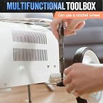 24-in-1 DIY Screwdriver, New 24-in-1 Magnetic Multi-Functional Screwdriver Set, Multi-Functional Tool Box, Screwdriver Combination Set and House Wrench (1)