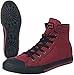 R.E.D. by EMP Walk The Line Unisex Deportivas Altas Rojo EU43, Textil,