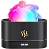 Amazon.com: Aegci Essential Oil Diffuser,Humidifier with 7 Colors Flame ...