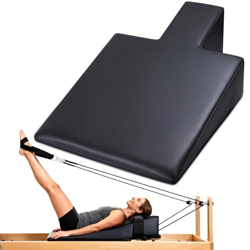 TOBWOLF Pilates Wedge, Non-Slip Workout Wedge for Pilates Reformer, Removable