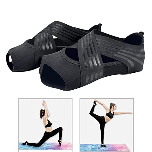 shamjina 2 Pares de Antiderrapantes Femininas Barra para, Pilates Grip, para