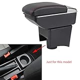 In der Armlehnenbox können kleine persönliche Gegenstände wie Handy-, Zigarettenschlüssel, Führerscheine, Münzen usw. aufbewahrt werden.Wenn Sie sich an dunklen Orten befinden, können LED-Leuchten Ihnen dabei helfen, Dinge zu finden.