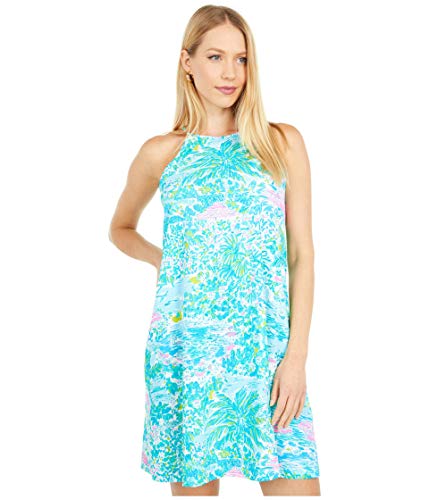 Lilly Pulitzer Margot Dress Gustavia Green Sunshine City MD
