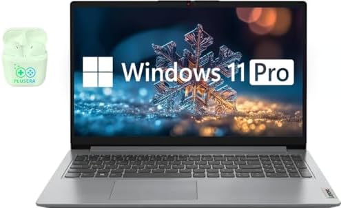 Lenovo IdeaPad 15.6" Laptop, Windows 11 Pro with 1-Year Microsoft...