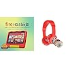 Kids Tablet Bundle: Includes Amazon Fire HD 8 Kids tablet | 32 GB | Disney Mickey Mouse & Made for Amazon Bluetooth Kids Headphones Age (3-7)
