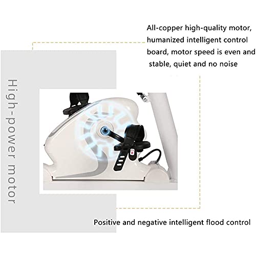 Image of Folding Electric Pedal Exerciser Bike Rehabilitation Machine for Hand, Arm, Knee & Leg Exercise Peddling Machine with LCD Display Adjustable