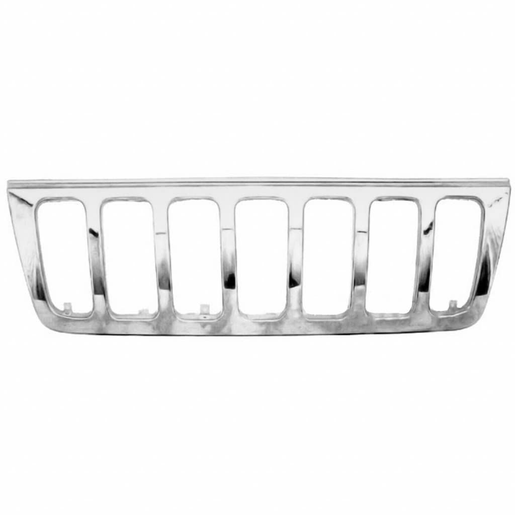 Photo 1 of For Jeep Grand-Cherokee 1999-2003 Grille | Outer | Frame Chrome | CH1200221 | 55155921AC
