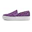 Platform Purple Glitter