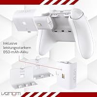 Venom Ladestation mit wiederaufladbarem Akku – Weiß (Xbox Series X & S/Xbox One) – Ansicht 3