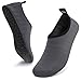 Produktbild Deevike Badeschuhe Damen Barfussschuhe Herren Wasserschuhe Pool Schuhe Sommer Schwimmschuhe Strandschuhe Aquaschuhe Yoga Socken Grau 40/41