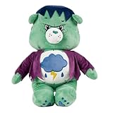 Care Bears x Universal Monsters Grumpy Bear Frankenstein Monsters Halloween Bedding Super Soft Cozy Decorative Cuddle Pillow, (Officially Licensed Product) by Franco Collectibles