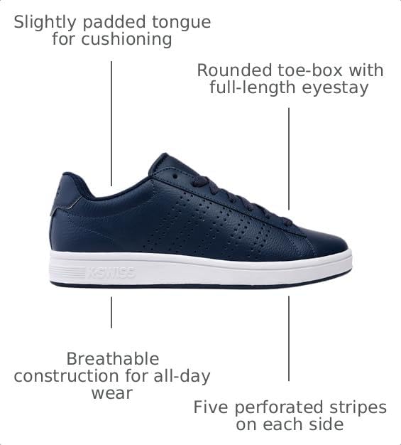 Image of K-Swiss Men's Court Base II Sneaker