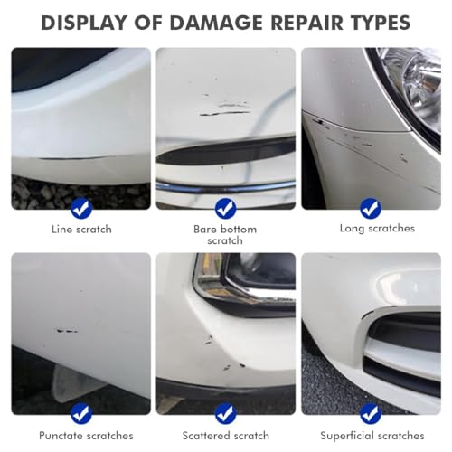 XTryfun 8W2 Cavalry Blue Touch Up Paint for Toyota, DIY Car Paint Scratch Repair Kit, Automotive Paints, Quick & Easy Fix Scratch Repair for RAV4/Camry/Tacoma/FJ Cruiser/Tundra/4Runner