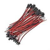 Vandesail 40-teiliges für jst SM 2-Pin Kabelstecker Set, 50cm Litze