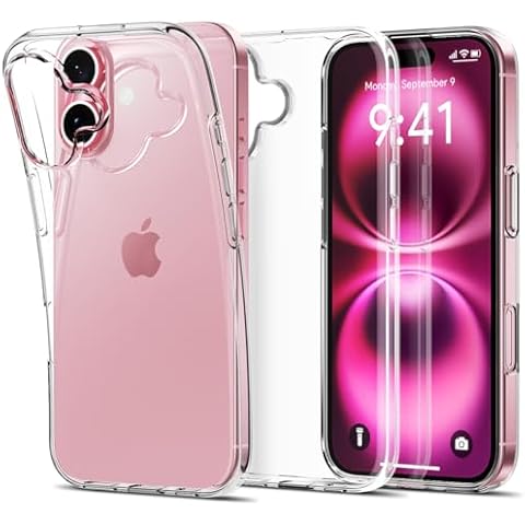 Aeska iPhone 16 Clear Case Cover