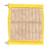 Gorise Hamster-Hängemattenhaus, Doppellagiges Meerschweinchenbett-Versteck, weiche Hamster-Hängeschaukel, warmes Winterbett für Frettchen, Chinchillas, Kaninchen