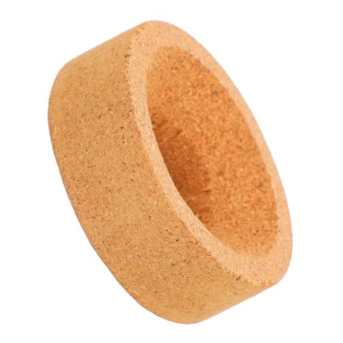 Gogogmee Soporte de Corcho para Matraces Redondo de 160 Mm, Base Antideslizante para Frascos de Laboratorio, Tapete Protector Multifuncional para Uso Científico Industrial