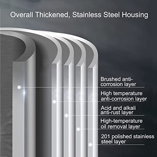 PROPFE Grease Interceptor, 0.7mm Thickness Stainless Steel Commercial Grease Trap, with Removable Filter Basket and Hose, for Restaurant Factory Home Kitchen (Size : 3 Water Intake)