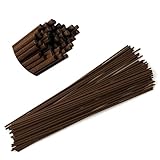 ディフューザー スティック 30cm 直径3mm 50本 リードアロマスティック ラタンスティック リードディフューザー スティック 人工繊維素材 高級 カビが出ない 長持ち 香りリードスティック 詰め替え 交換用 リフィル ベージュ