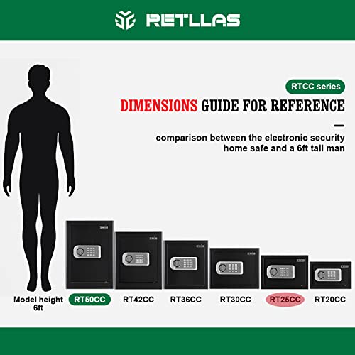 Home Safe Fireproof Waterproof,Fireproof Safe With Digital Keypad,Security Small Safe Box For Documents Money Gun And Other Personal Items(0.8 Cuft Black) #TOP7