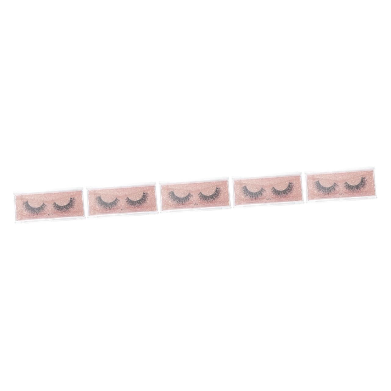FRCOLOR 5paires Natural False Eyelash Extensions Lashes Pour Look Attrayant Et Confiant Parfait Pour Femmes Événements Spéciaux