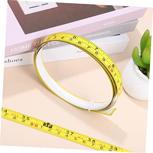 Cinta métrica adhesiva LALAFINA 3 piezas para madera miniatura 3